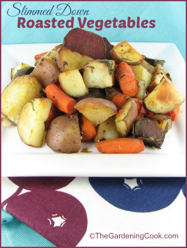 Slimmed Down Roasted Root Vegetables