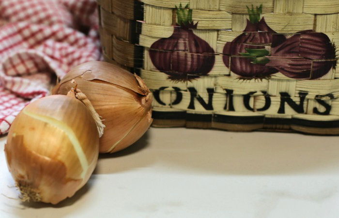 Yellow onions are the all purpose kitchen onion