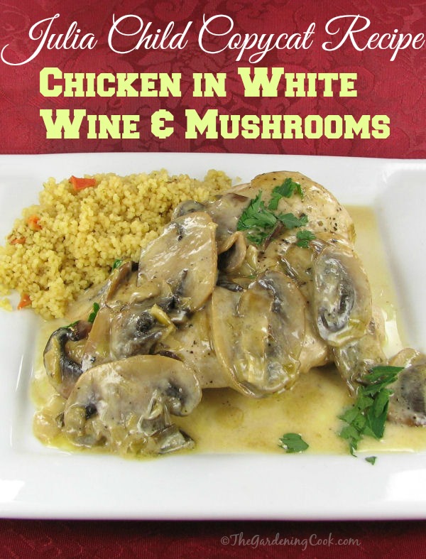 Chicken Breasts with Mushrooms and Cream