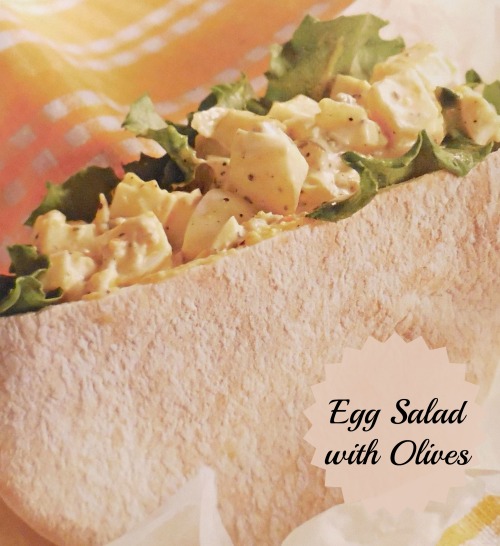 Curried Egg Salad with Olives