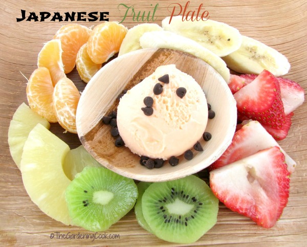 Japanese Fruit Plate - Healthy Dessert