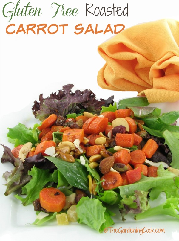 Roasted Carrot Salad - Healthy Gluten Free Side Dish