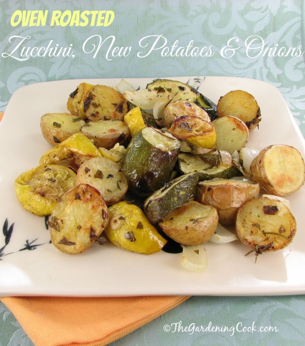 Roasted Garden Vegetables with Fresh Herbs