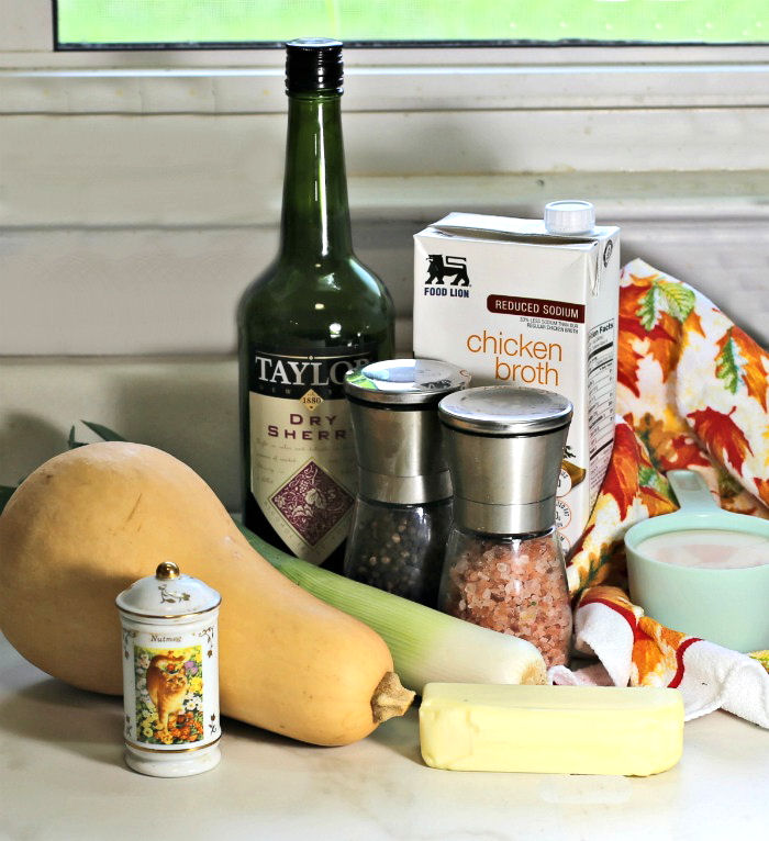 Ingredients for this crockpot fall soup