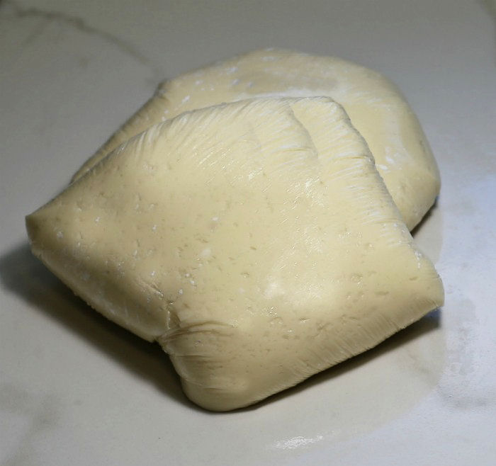 Divided cordial dough