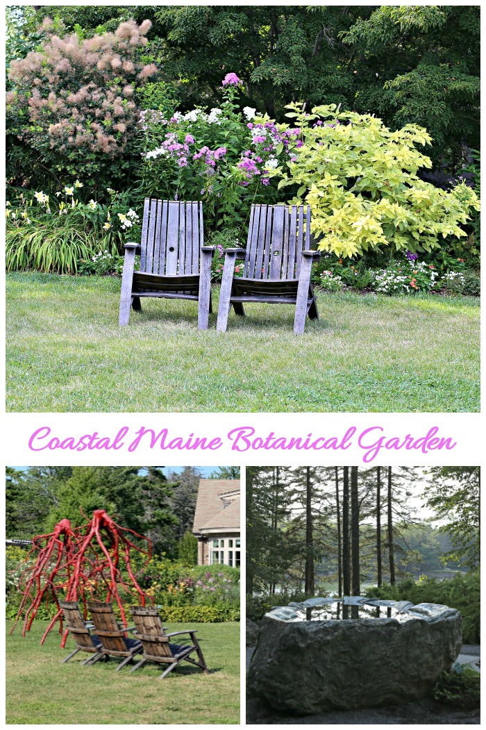 Coastal Maine Botanical Garden is located in Boothbay Maine