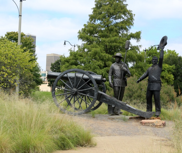 Beginning of the Land Run Monument