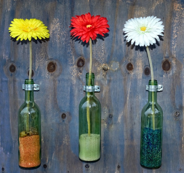 Bottle Wall Garden