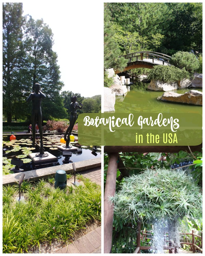Visiting Botanical Gardens in the USA