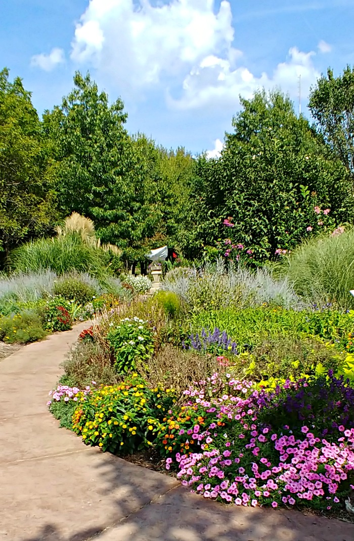 The English Garden at Springfield Botanical Gardens