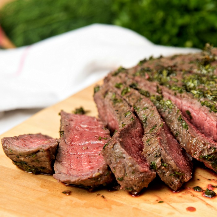 Grilled London Broil with Spicy Rub and Red Wine Marinade – It’s BBQ time!