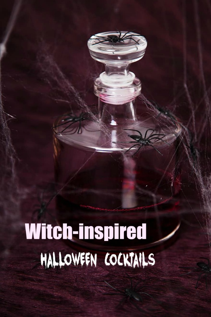 Cocktails for Halloween with a Witch themed name