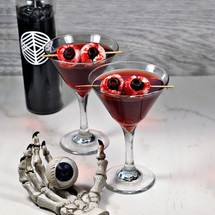 Crow’s Blood Halloween Drink – Champagne Cocktail Recipe