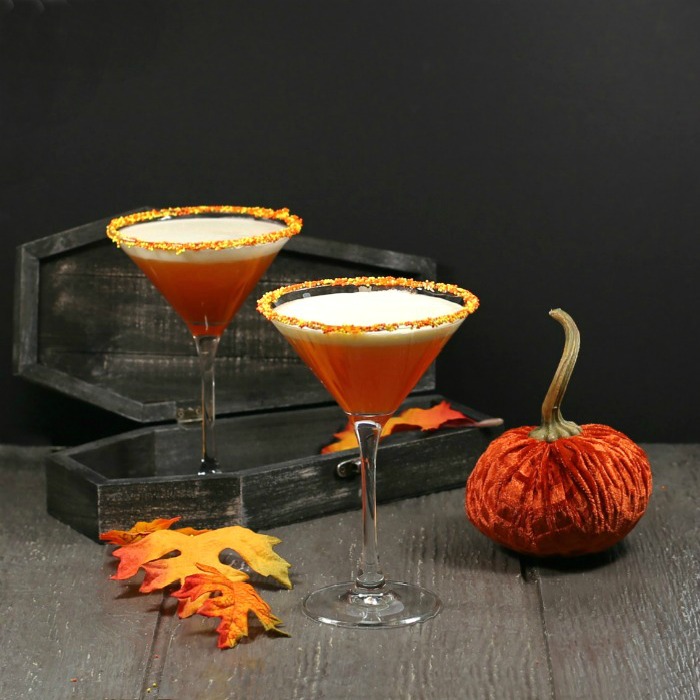 Candy Corn Martini Recipe – Halloween Cocktail with Three Layers