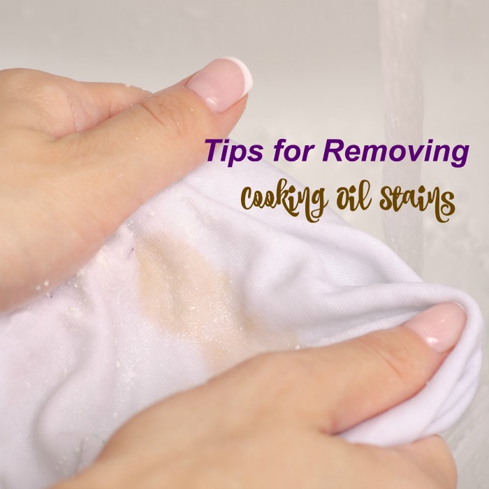 Removing cooking Oil Stains from Clothing – How to Get Rid of Oil Stains on Clothes