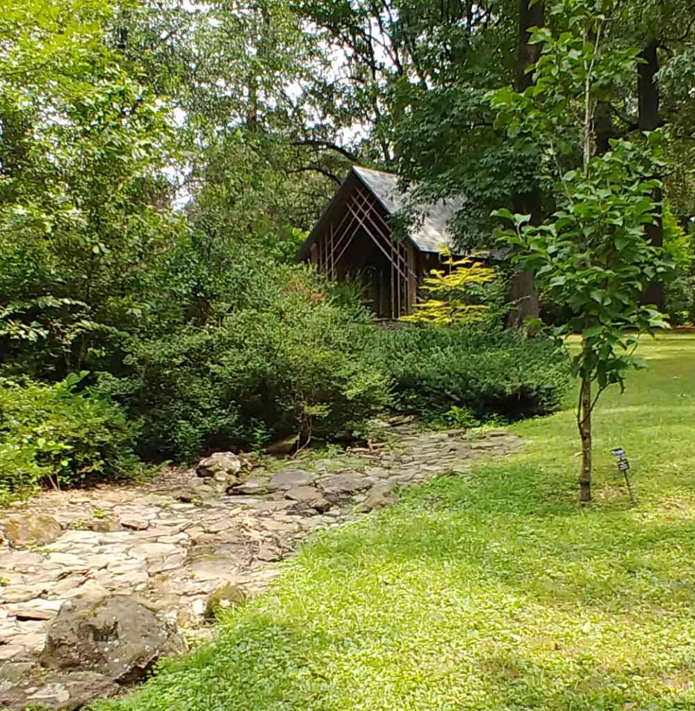 Blecken Pavilion Memphis Botanic Garden in Tennessee.